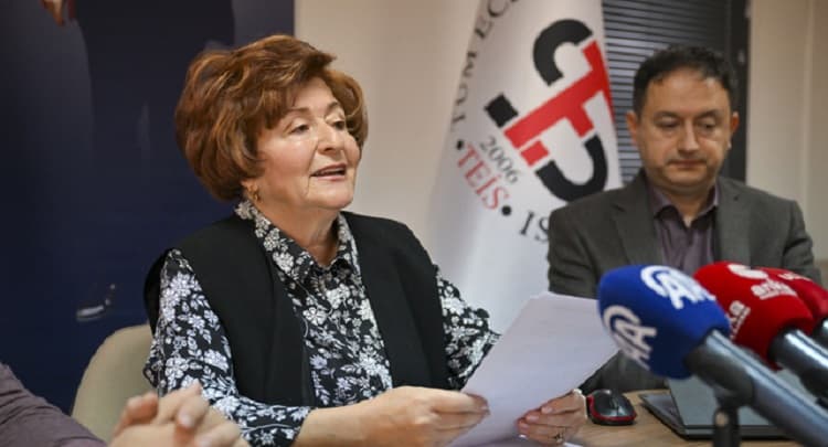 TEİS GENEL BAŞKANI ECZ. NURTEN SAYDAN’IN BASIN TOPLANTISI