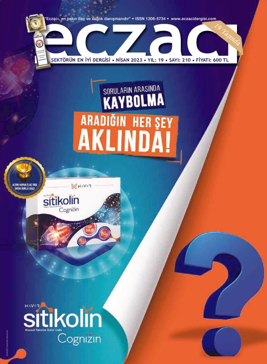 Sayı 210 kapak