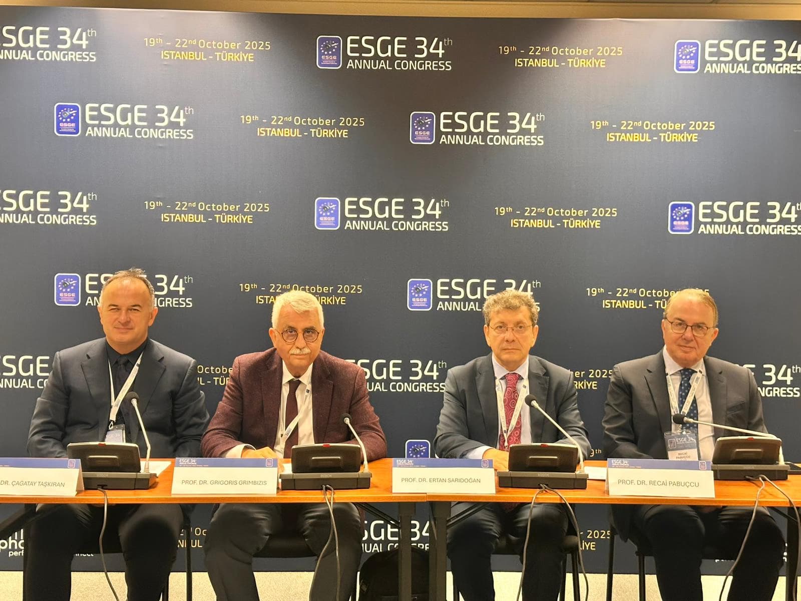 34 Yıllık ESGE Kongresi İstanbul’da Düzenlendi