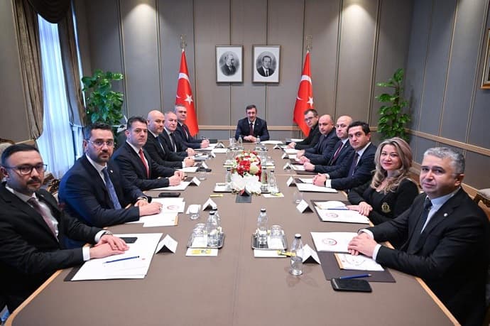 TEB, Cumhurbaşkanı Yardımcısı Cevdet Yılmaz ile Görüşme Gerçekleştirdi